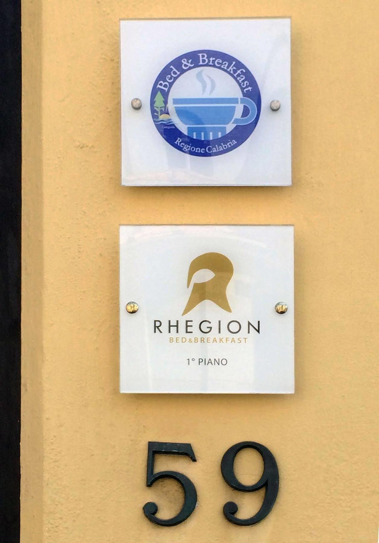 Rhegion B&B เรจโจ ดี คาลาเบีย ภายนอก รูปภาพ